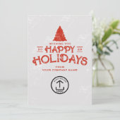 ビジネス・クリスマスカードのクライアントの顧客従業員 シーズンカード (スタンド正面)