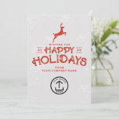 ビジネス・クリスマスカードのクライアントの顧客従業員 シーズンカード (スタンド正面)