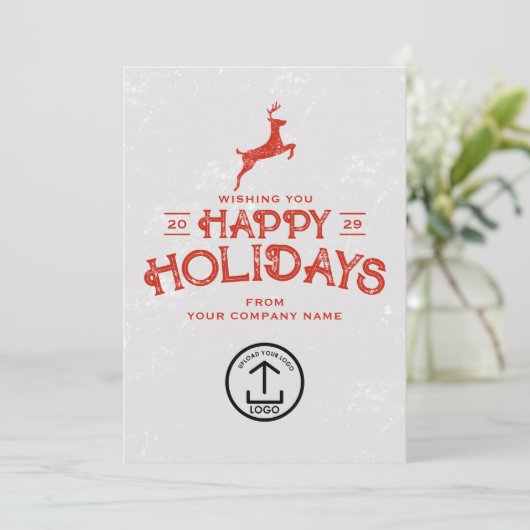 ビジネス・クリスマスカードのクライアントの顧客従業員 シーズンカード (スタンド正面)