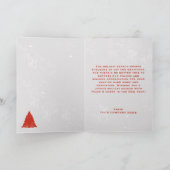 ビジネス・クリスマスカードのクライアントの顧客従業員 シーズンカード (内部)