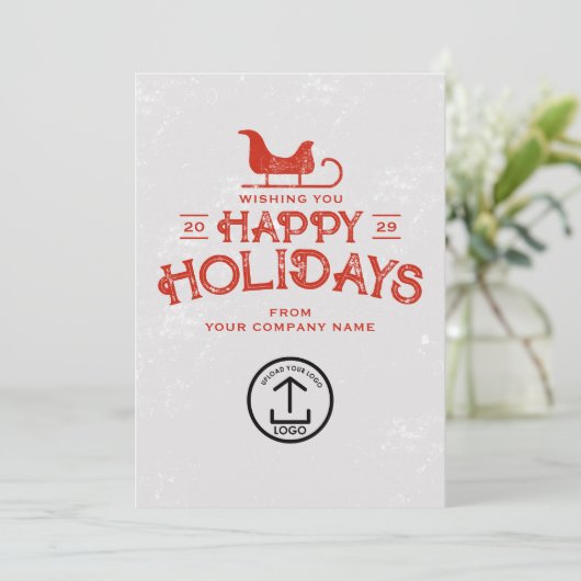ビジネス・クリスマスカードのクライアントの顧客従業員 シーズンカード (スタンド正面)