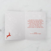 ビジネス・クリスマスカードのクライアントの顧客従業員 シーズンカード (内部)