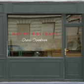 ビジネス・クリスマス | 法人ハッピー・ホリデーズ ウィンドウサイン