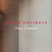 ビジネス・クリスマス | 法人ハッピー・ホリデーズ ウィンドウサイン