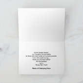 ビジネス/クリスマス/集団全体の挨拶 シーズンカード (内部)