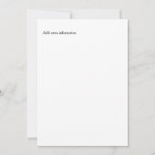 ビジネス グランドオープニング その他のお祝い 招待状 (裏面)