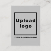 ビジネス・グレーのエンクロージャ・カード エンクロージャーカード (裏面)