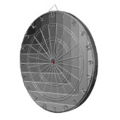 ビジネス・グレーのモノクロ ダーツボード (正面右)