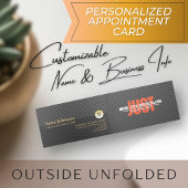 ビジネス・コンサルタやる気を起こさせるント 予約カード