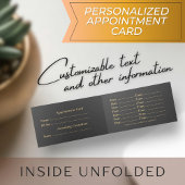 ビジネス・コンサルタやる気を起こさせるント 予約カード