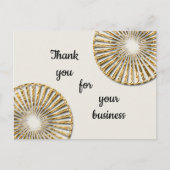 ビジネス ゴールド サークル カスタマー 謝辞 ポストカード (正面)