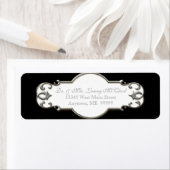 ビジネス・シッピクラシックング・バロック・スワール・サークル ラベル (インサイチュ)