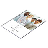 ビジネス チームの写真ロゴ ノートブック (左側)