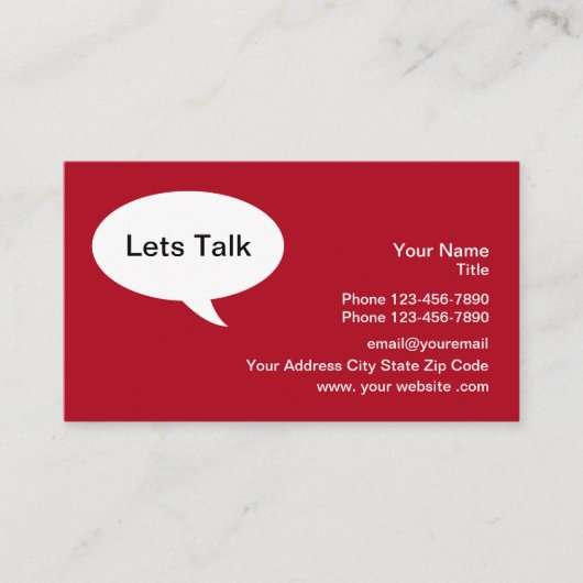 ビジネス·ネットワーク·スキレル 名刺 (正面)