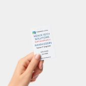 ビジネス バッジ | スタッフ バッジ – ID ロゴ (手持ち)