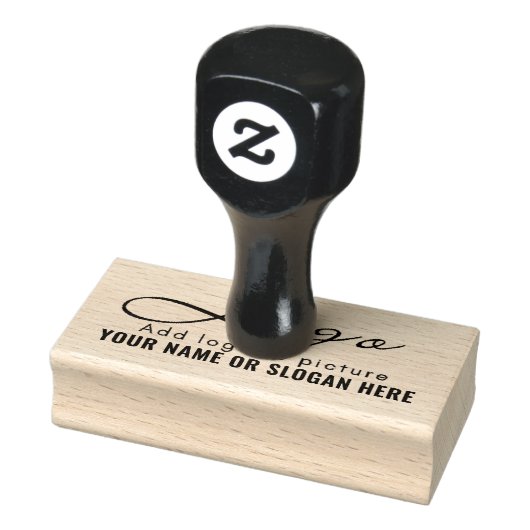 ビジネス |ビジパーソナライズされたネスロゴのゴム印 ラバースタンプ (スタンプ)