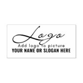 ビジネス |ビジパーソナライズされたネスロゴのゴム印 ラバースタンプ (インプリント)