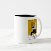 ビジネス・ファイナンスのユーモア・マグ ツートーンマグカップ (正面右)