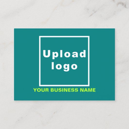 ビジネス・ブラック金曜日販売のティール(緑がかった色)・グリーン 割引カード (裏面)