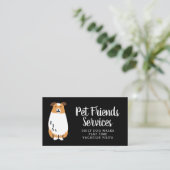 ビジネス |ペットサービス 名刺 (スタンド正面)