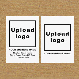 ビジネス・ホワイト・エンクロージャ・カード エンクロージャーカード