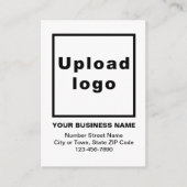 ビジネス・ホワイト・エンクロージャ・カード エンクロージャーカード (正面)