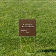 ビジネス・ホーム・ホリデー・カスタマイズL用ヤード・サイン