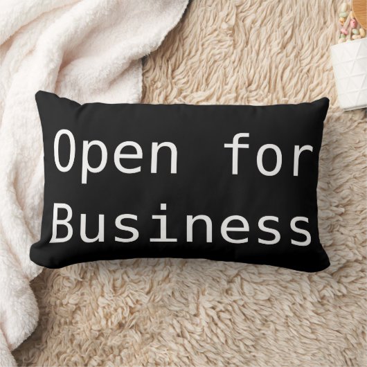 「ビジネス」ポリエステルLumbarの枕 ランバークッション (ブランケット)