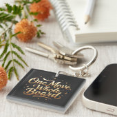 ビジネス マインドセット ストリートウェア “One Move Whole Board” キーホルダー (正面右)