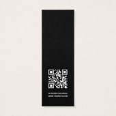 ビジネス ミニマリスト ブランド名 アパレル ハングタグ (裏面)