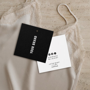 ビジネス ミニマリスト ブランド名 アパレル ハングタグ