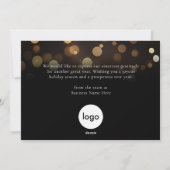 ビジネス・メリー・クリスマス会社 シーズンカード (裏面)