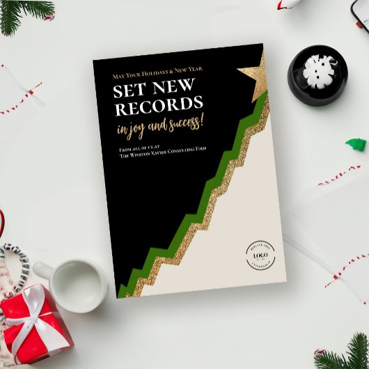 ビジネス・モダンクリスマスチャート・コンサルティング会社 シーズンカード