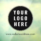 ビジネス ロゴとウェブサイトの URL 法人 ウィンドウサイン (シート3)