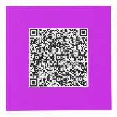 ビジネス ロゴと QR コード プロモーション キューブ 例 (右)