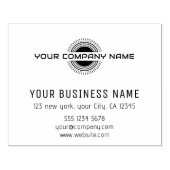 ビジネス |ロゴアドレス会社名プロフェッショナル ラバースタンプ (インプリント)