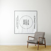 ビジネス ロゴ イベント セミナー パーティー スクエア タペストリー (インサイチュ(横))