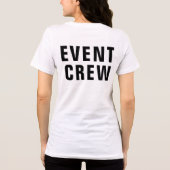 ビジネス ロゴ イベント トライブレンドＴシャツ (裏面)