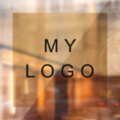 ビジネス ロゴ ウィンドウ シール スクエア ウィンドウサイン (シート2)