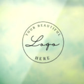 ビジネス ロゴ オーダーメイド カスタム ウィンドウサイン (シート3)