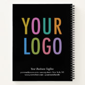 ビジネス ロゴ カスタマイズ ノートブック (裏面)