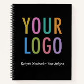 ビジネス ロゴ カスタマイズ ノートブック (正面)