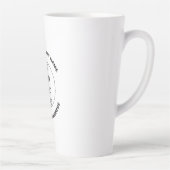 ビジネス ロゴ カスタム  カフェラテマグ (右)