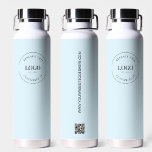 ビジネス ロゴ カスタム QR コード ウェブサイト 青 ウォーターボトル<br><div class="desc">ビジネスを大胆にアピールするなら、ビジネスロゴカスタムQRコードウェブサイトブルーウォーターボトルが最適です。このプロフェッショナルなウォーターボトルは、あなたのビジネスロゴをアピールするだけでなく、ウェブサイトのトラフィックと顧客エンゲージメントを高めるユニークで効果的な方法を提供します。</div>