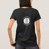 ビジネス ロゴ カスタム Tシャツ (裏面)