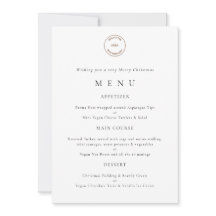 ビジネス ロゴ クリスマス パーティー メニュー