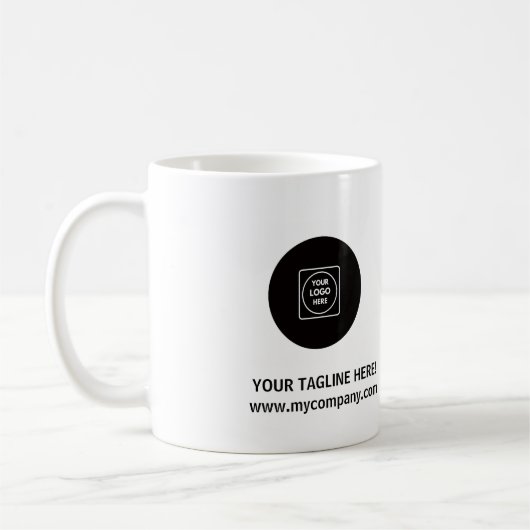 ビジネス ロゴ コーポレート プロモ 企業 マグカップ (左)
