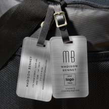 ビジネス ロゴ シルバー グレー プロフェッショナル トラベル