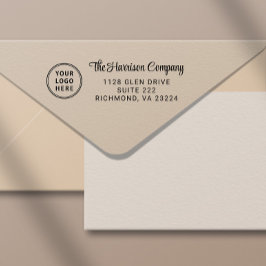 ビジネス ロゴ スクリプト 返送先住所 セルフインキングスタンプ