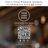 ビジネス ロゴ ソーシャル メディア - あなたのQRコードを作成しよう ウィンドウサイン